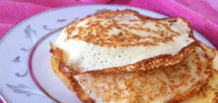 Keçi sütü ile akıtma ya da krep