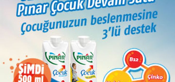 Anne Sütünden sonra Pınar Çocuk Devam Sütü