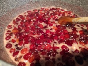 Kızılcıklı ve Beyaz Çikolatalı CheeseCake