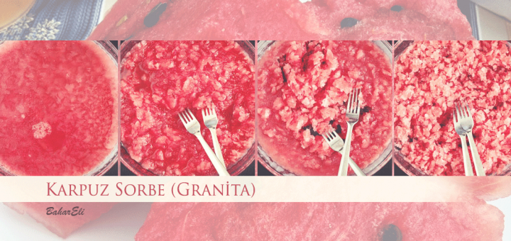 Karpuz Sorbe (Granita)