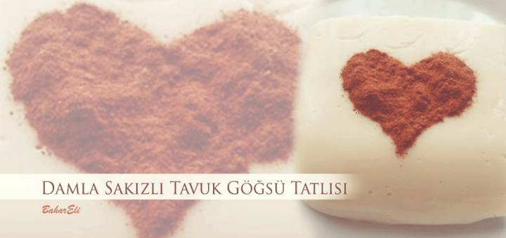 Damla Sakızlı Tavuk Göğsü Tatlısı
