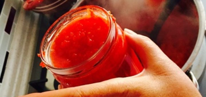 kışlık domates sosu