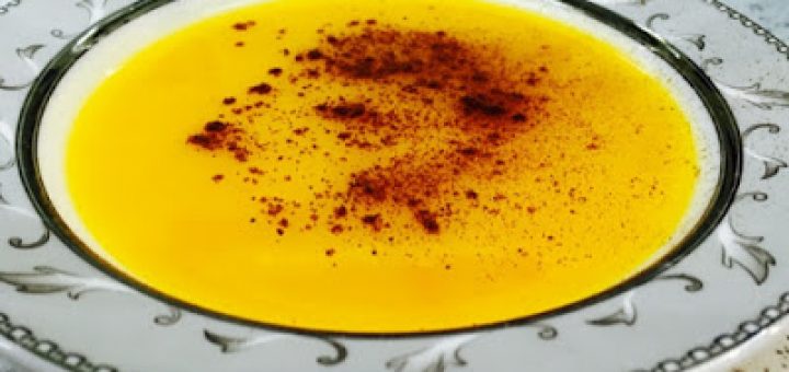 hindi suyu ile bal kabağı çorbası