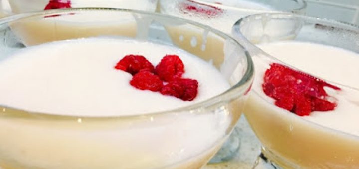 frambuazlı muhallebi