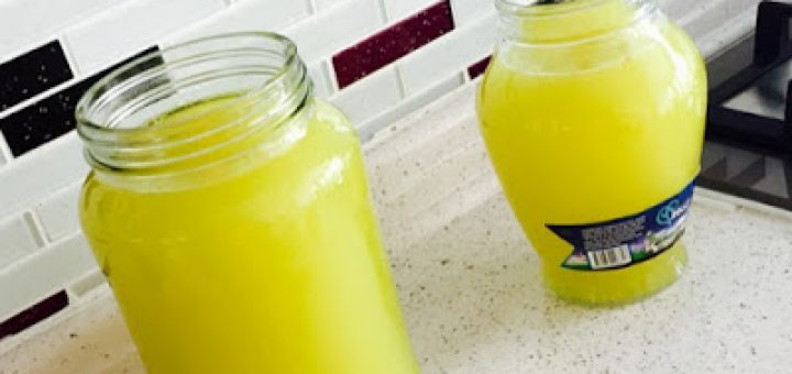 kolay limonata yapımı