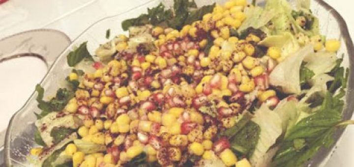 Ispanaklı Narlı Salata