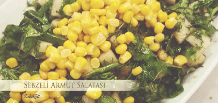 Sebzeli Armut Salatası