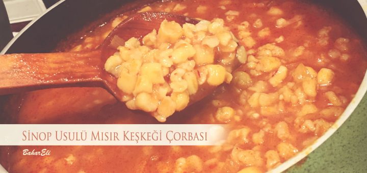 Sinop Usülü Mısır Keşkeği Yemeği
