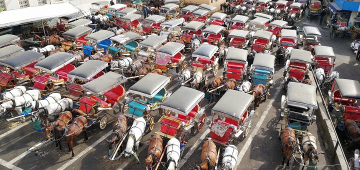 Büyükada'da Fayton durağı