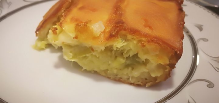 Fırında Pırasalı Kiş